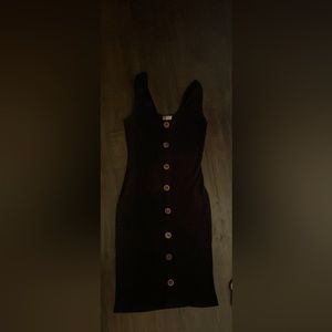 Mini black with buttons